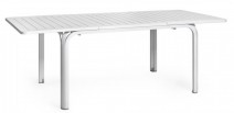 NARDI ALLORO 140 EXTENSIBLE bővíthető kerti asztal fehér színben || Skilltrade.hu - Minden ami Nagykonyha